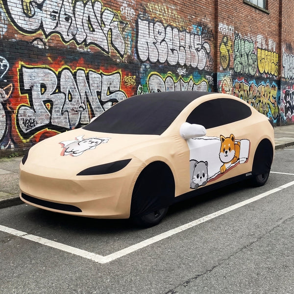 DreamCraft Challenge | Cute Pet Street Style | BESVOL Custom Car Cover