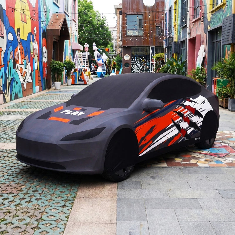 BESVOL Dreamcraft Entry | Urban Graffiti Play Edition Stretch Car Cover