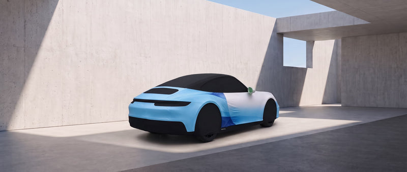 Porsche 911 Targa Ice Blue