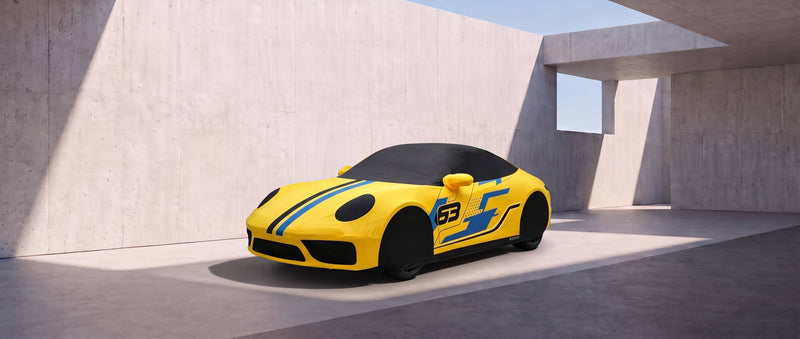 Porsche 911 Targa Yellow Lightning