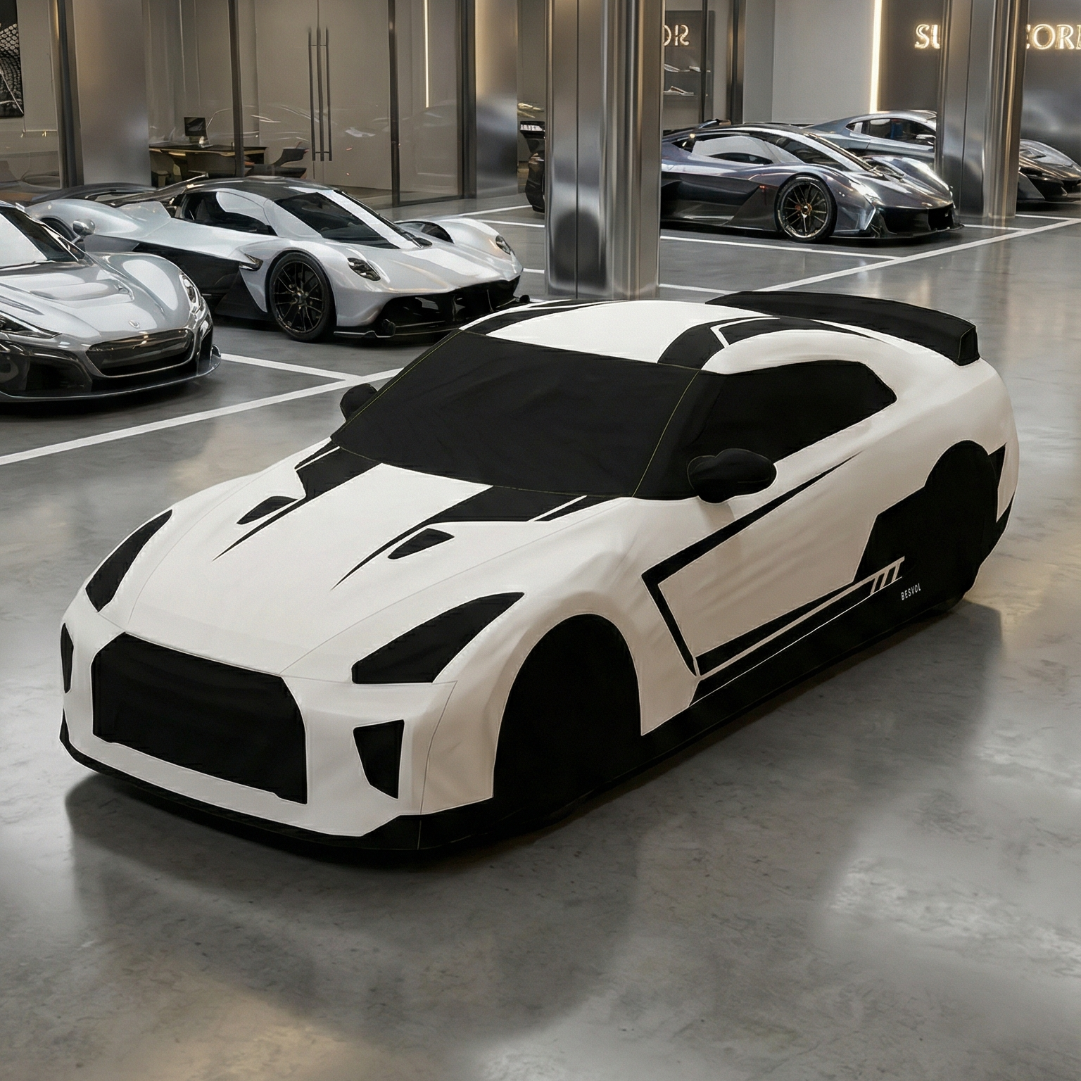 BESVOL for Nissan GTR | Machine-Washable Custom Car Cover