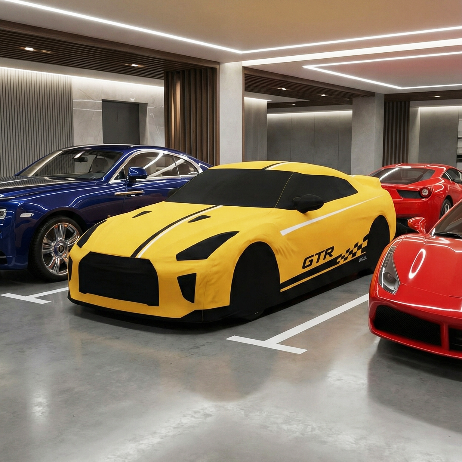 BESVOL for Nissan GTR | Machine-Washable Custom Car Cover