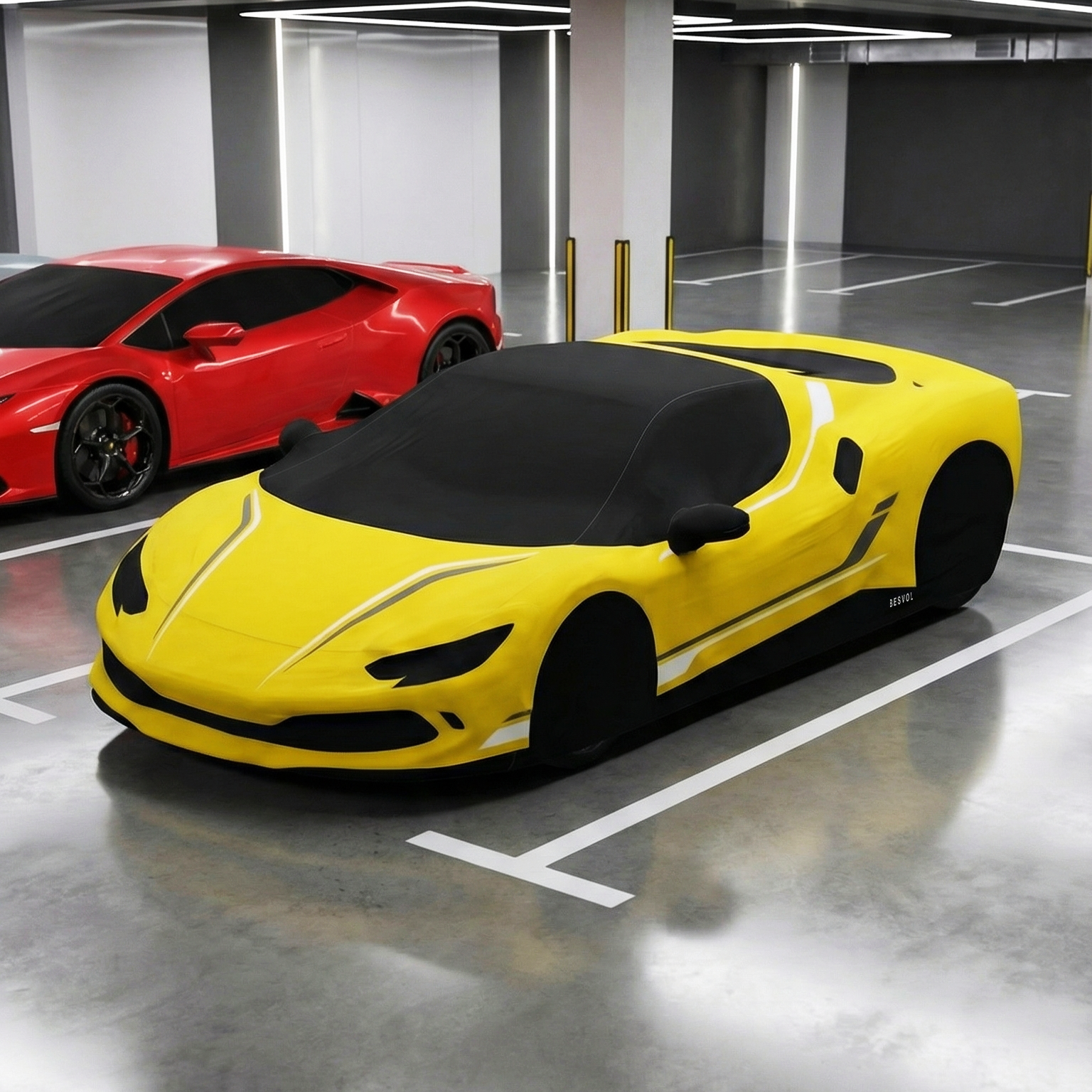 BESVOL for Ferrari 296 GTS | Machine-Washable Custom Car Cover