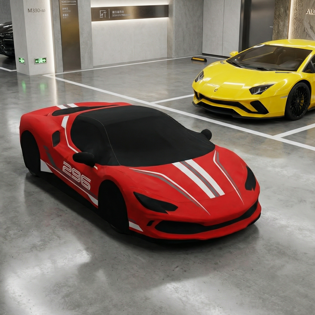 BESVOL for Ferrari 296 GTS | Machine-Washable Custom Car Cover