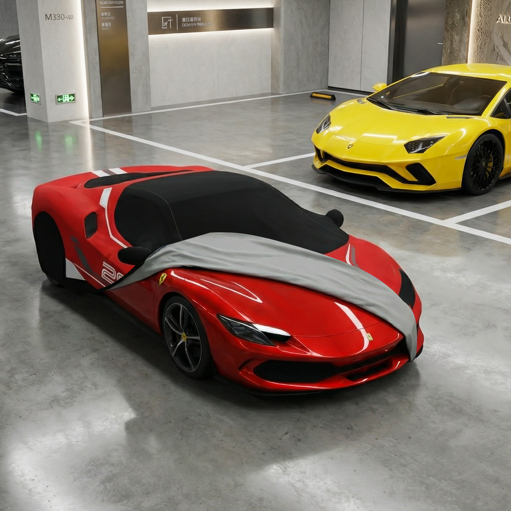 BESVOL for Ferrari 296 GTS | Machine-Washable Custom Car Cover