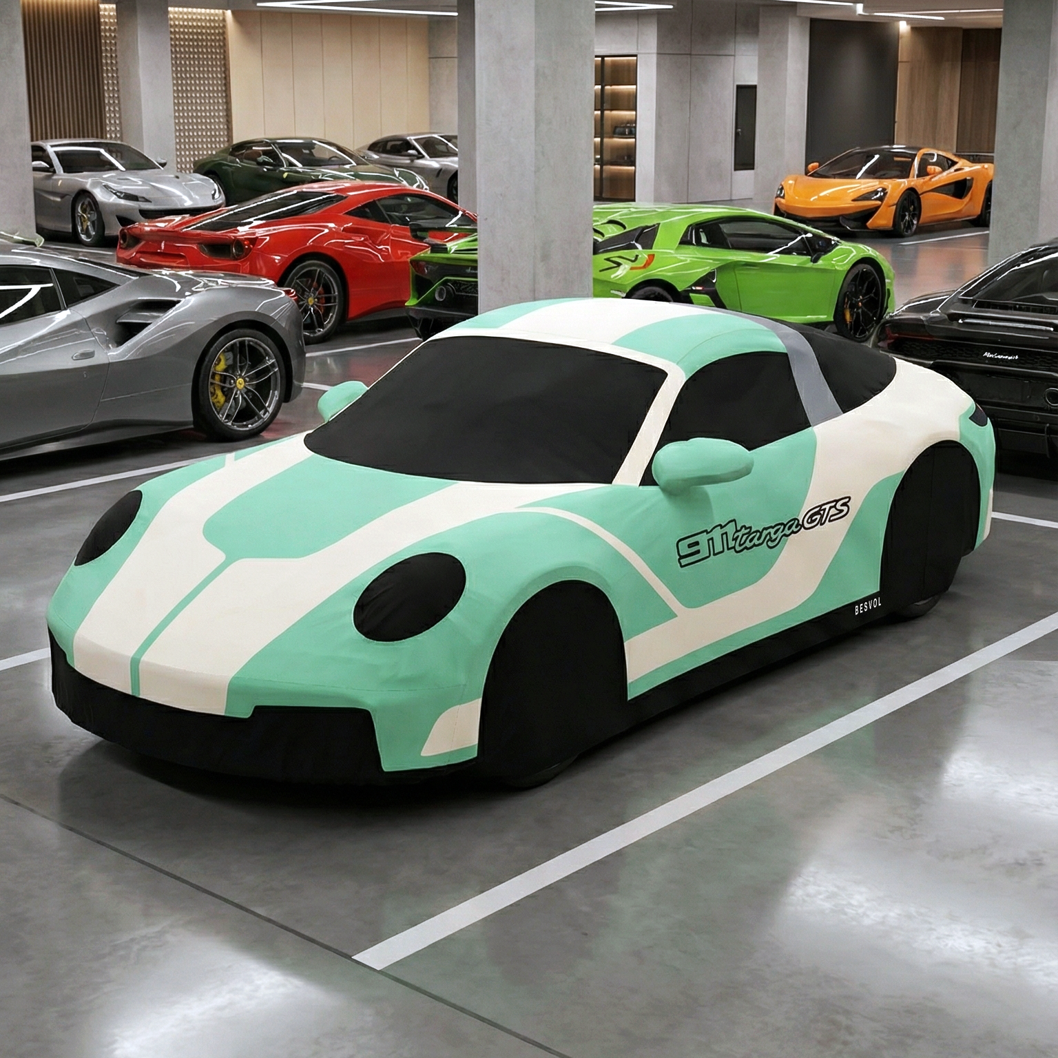 BESVOL for Targa | Machine-Washable Custom Car Cover