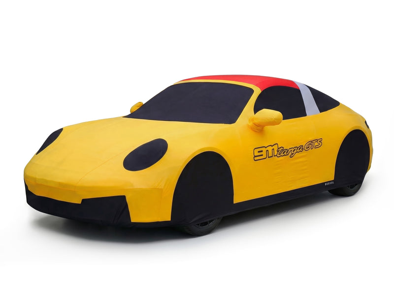 BESVOL  保时捷 911 Targa GTS （ 错视画意-太阳黄）